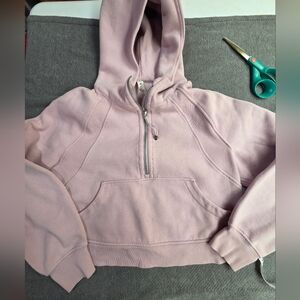 Lululemon Scuba Oversized Half Zip Hoodie, size XS/S